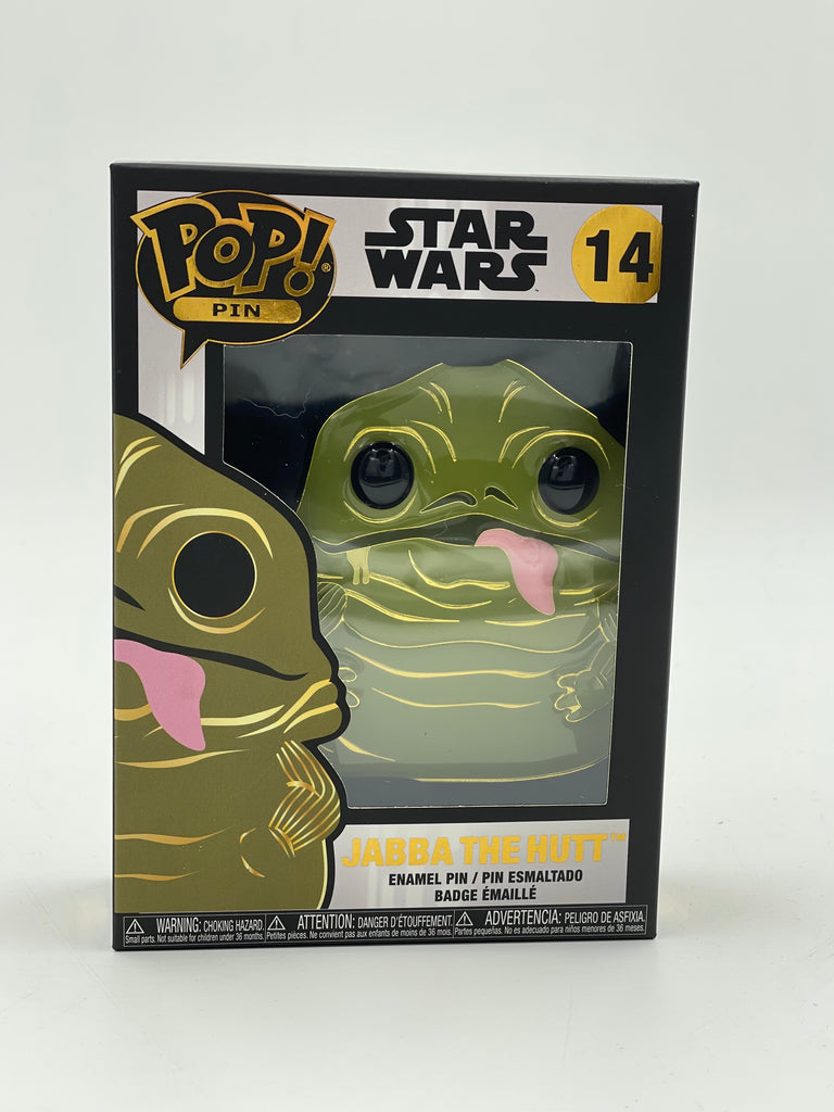 Jabba the Hutt Star Wars Funko Pop! Large Enamel Pin - Spoke Art