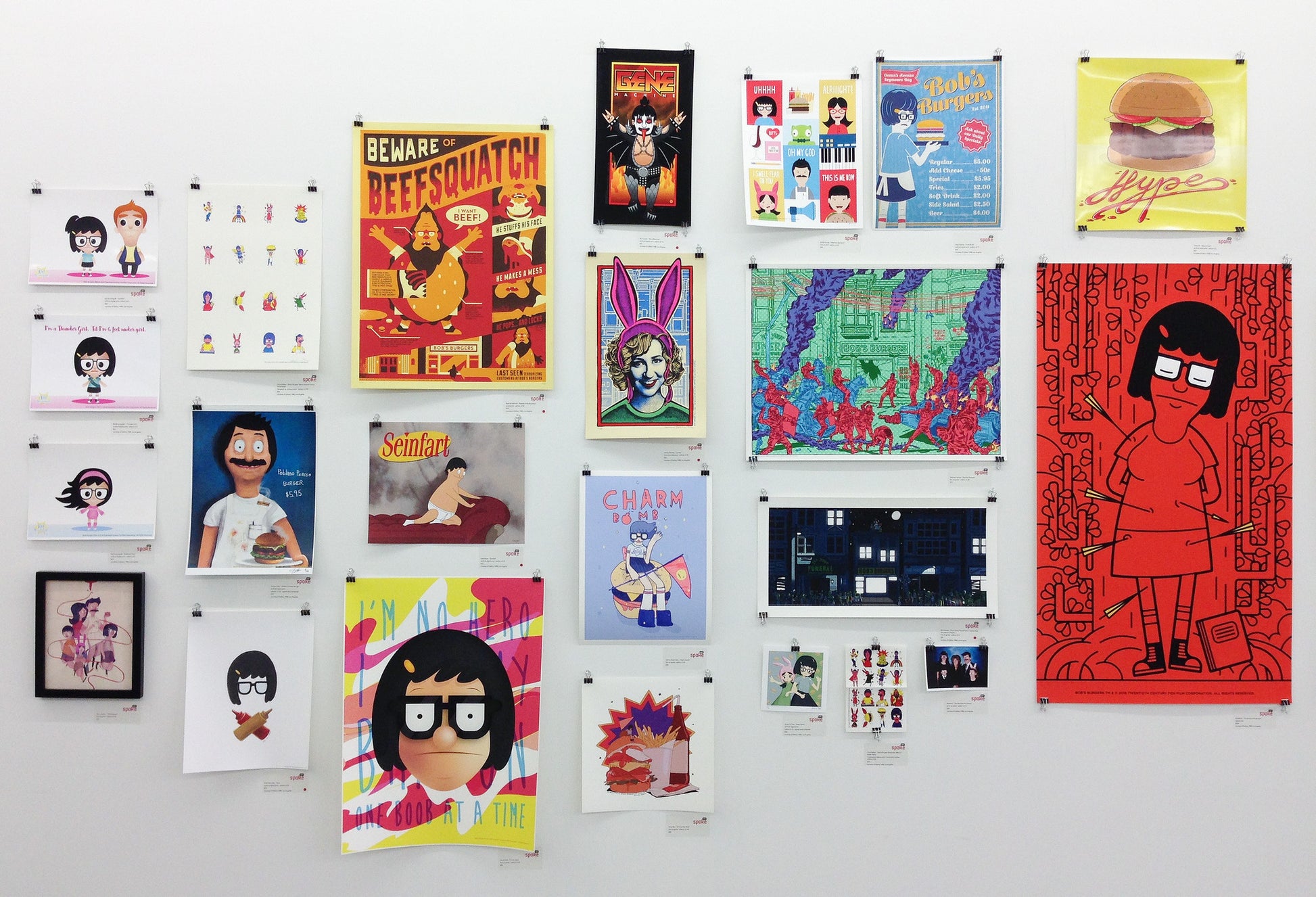 Meg Hyland - "Tina's Buns" - Spoke Art