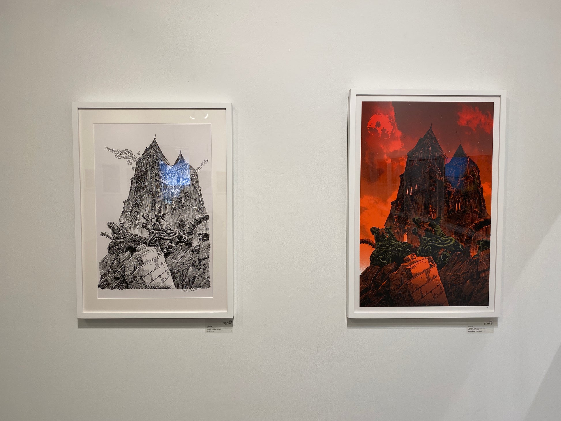 Tim Doyle - "Temple of Time" prints - Spoke Art