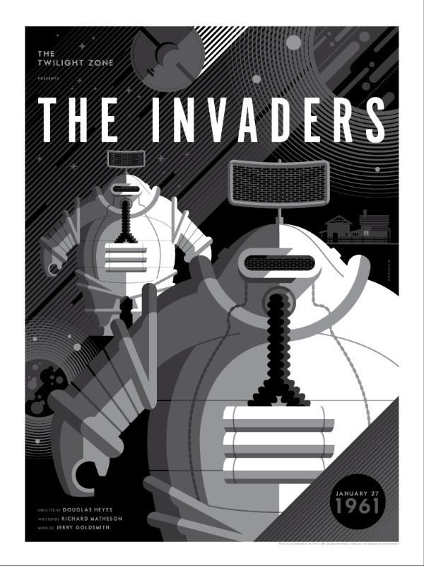 Tom Whalen - "The Invaders" - The Twilight Zone - Spoke Art