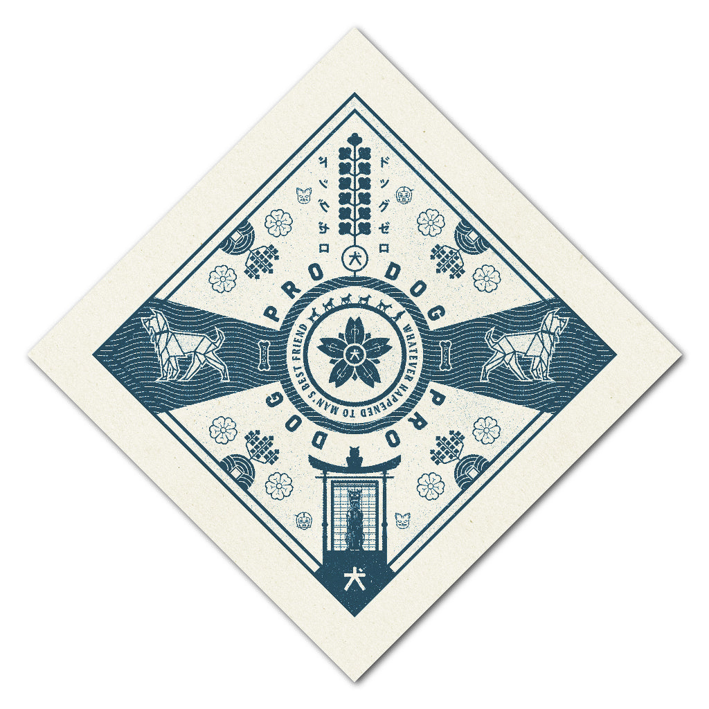 Derek Ballard - "Isle of Dogs Bandana" - Spoke Art