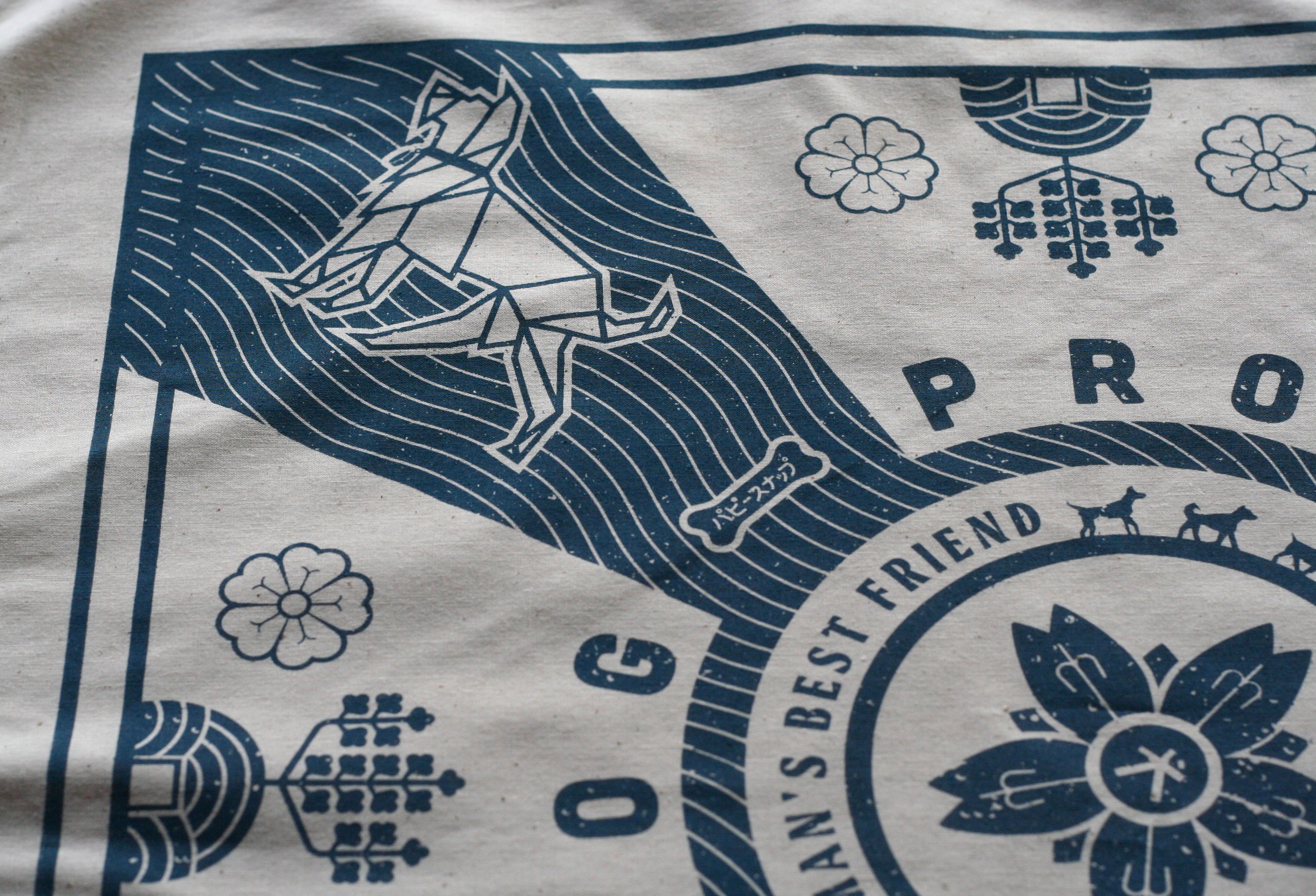 Derek Ballard - "Isle of Dogs Bandana" - Spoke Art
