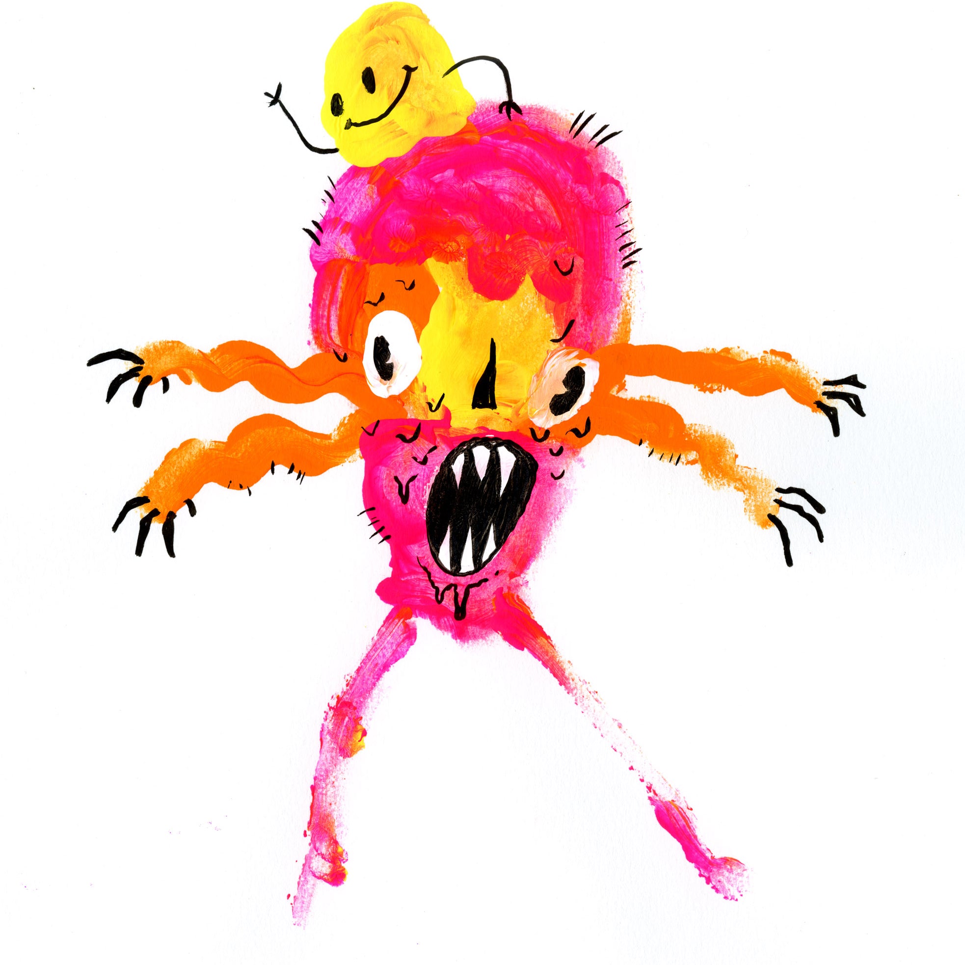 Alex Pardee - "I Painted This One With My Finger, Too" - Spoke Art