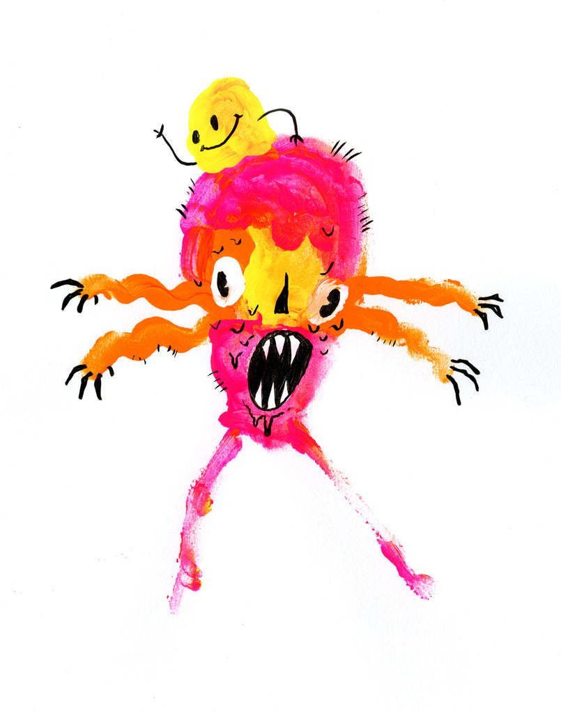 Alex Pardee - "I Painted This One With My Finger, Too" - Spoke Art