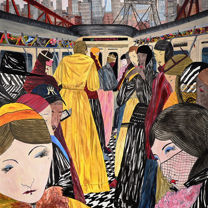 Ian Ferguson - "Busy Train Over the Bridge" - Spoke Art