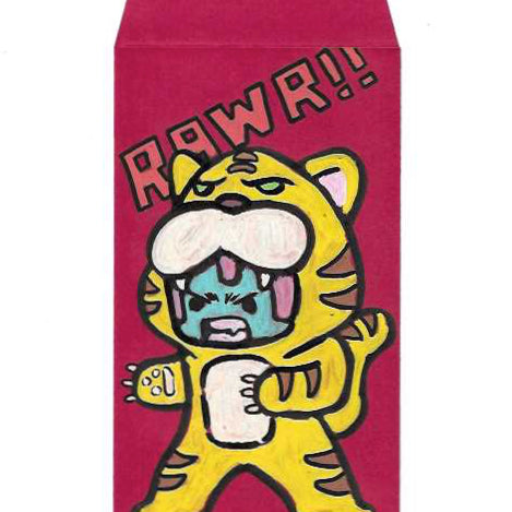 Ike Sanchez - "Angry Tiger" - Spoke Art