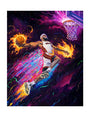 Rich Pellegrino - "King of the Court" (Portrait Remarque Edition - Lakers/Heat/Cavs) - Spoke Art