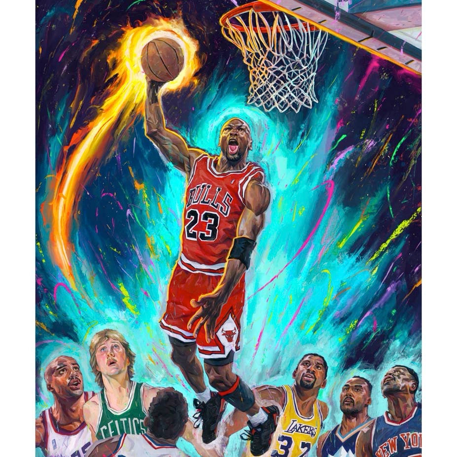 Rich Pellegrino - "Jumpman Takes Flight" - Spoke Art