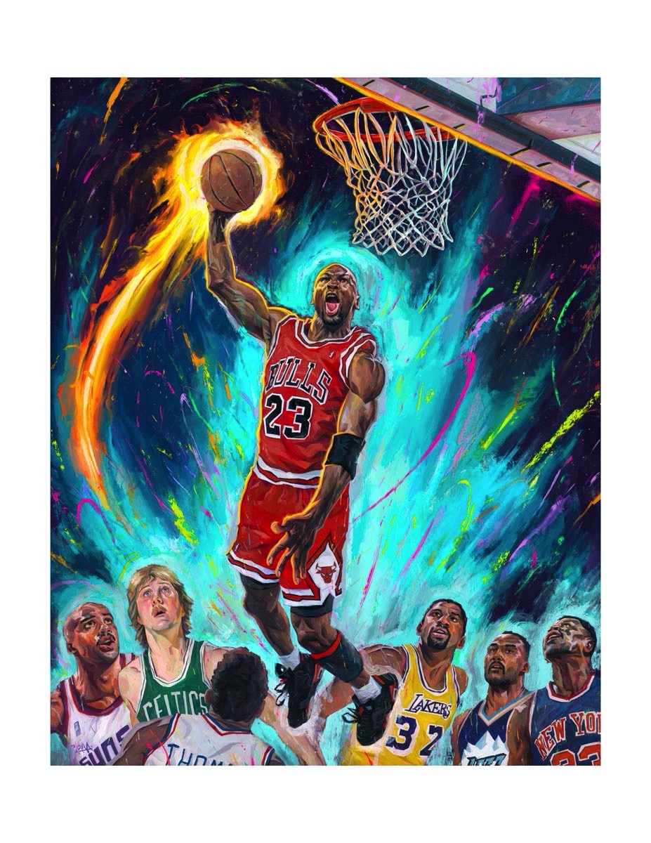 Rich Pellegrino - "Jumpman Takes Flight" - Spoke Art