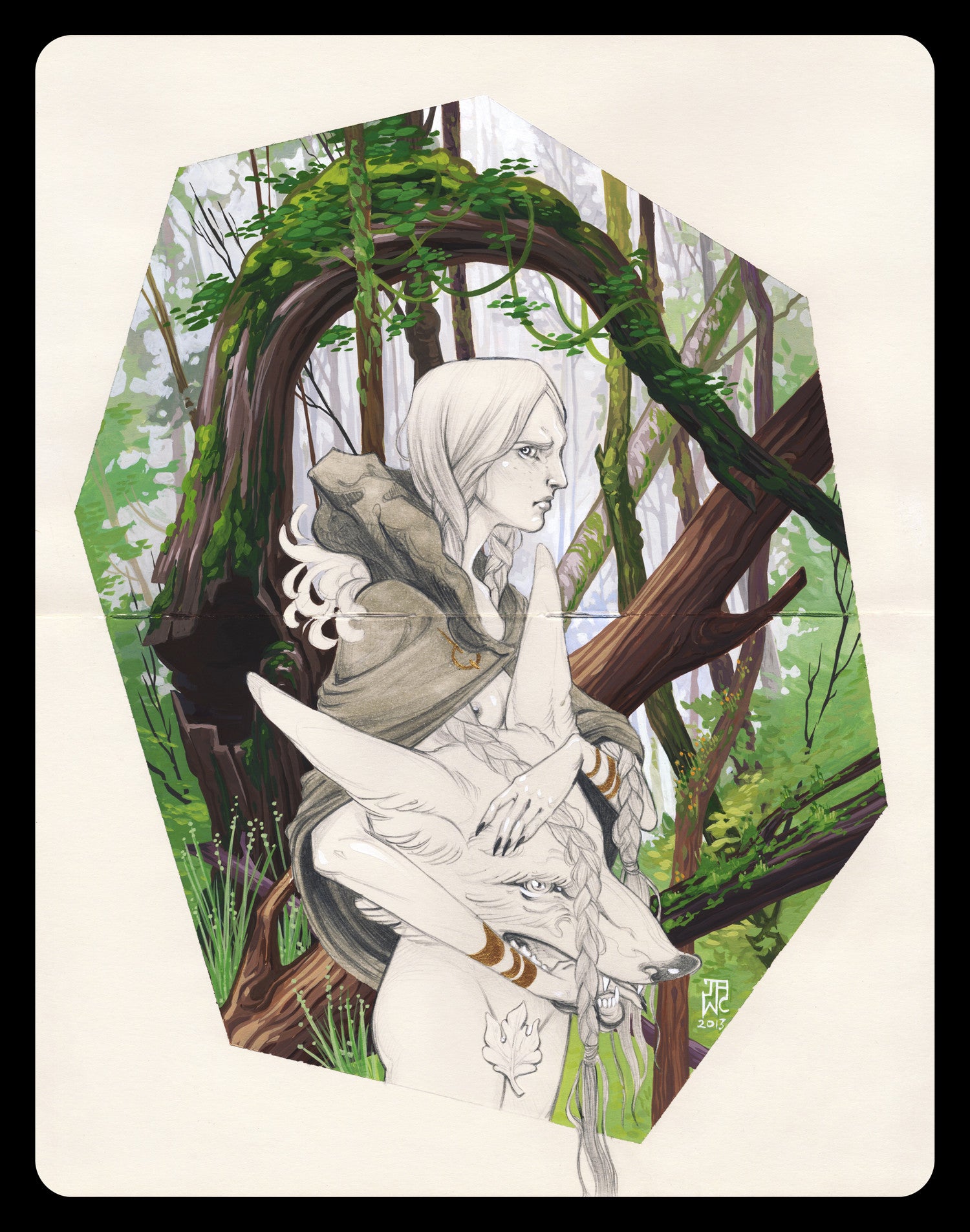 J.A.W. Cooper - "Prowl" - Spoke Art