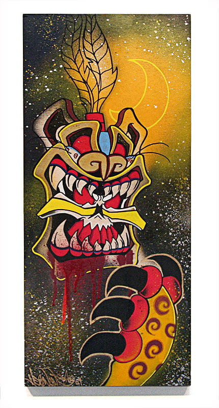 Jesse Hernandez "Jaguar God" - Spoke Art
