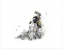 JP Neang - "Lady Kappa & Lady Kitsune" diptych print set - Spoke Art
