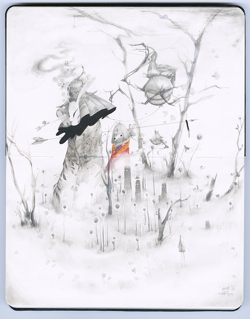 JP Neang  - "月の兎 Usagi (On Earth)" - Spoke Art