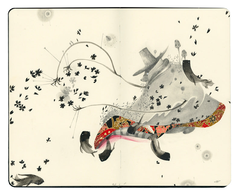 JP Neang - "Hanafubuki | 花吹雪 (cherry blossom blizzard)" - Spoke Art