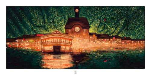 James R. Eads - "The Riverboat Spirits" - Spoke Art