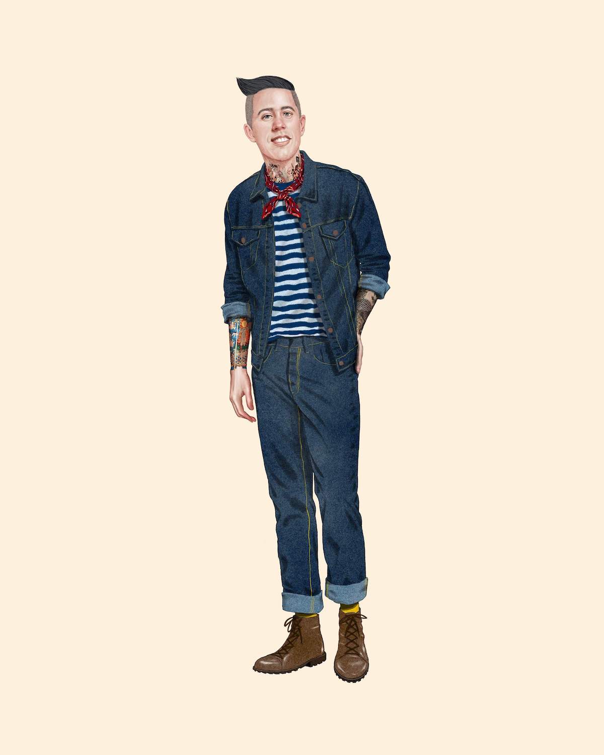 Jason Raish - "Brooklyn Jerry" - Spoke Art