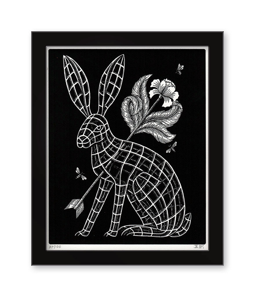 Jayde Cardinalli - "The Hare" (print) - Spoke Art