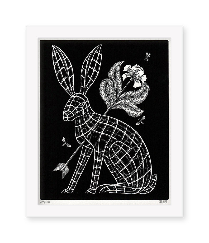Jayde Cardinalli - "The Hare" (print) - Spoke Art
