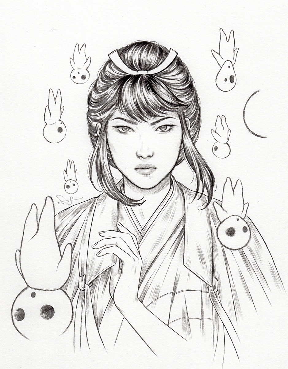 Jen Bartel - "Lady Eboshi" - Spoke Art