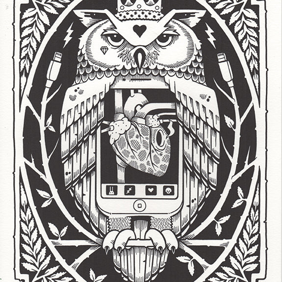 Jeremy Fish - "The Unplugged" (print) - Spoke Art