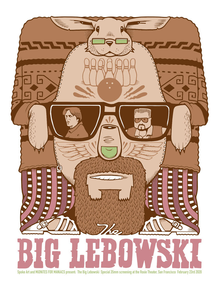 Jeremy Fish - "The Big Lebowski" - Spoke Art