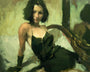 Jeremy Mann - "Note in Green No.1, Nadia" - Spoke Art