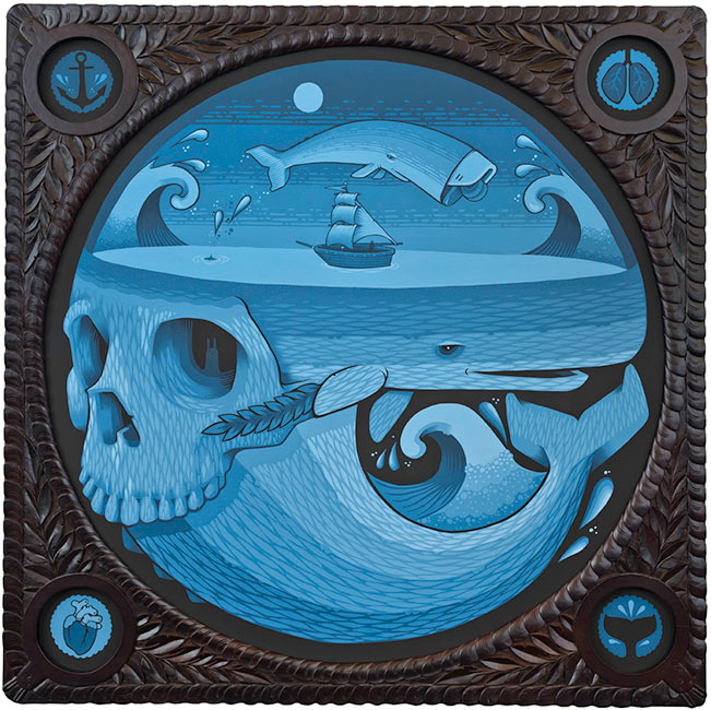 Jeremy Fish - "THE LEGEND OF MOBY BIC" - Spoke Art