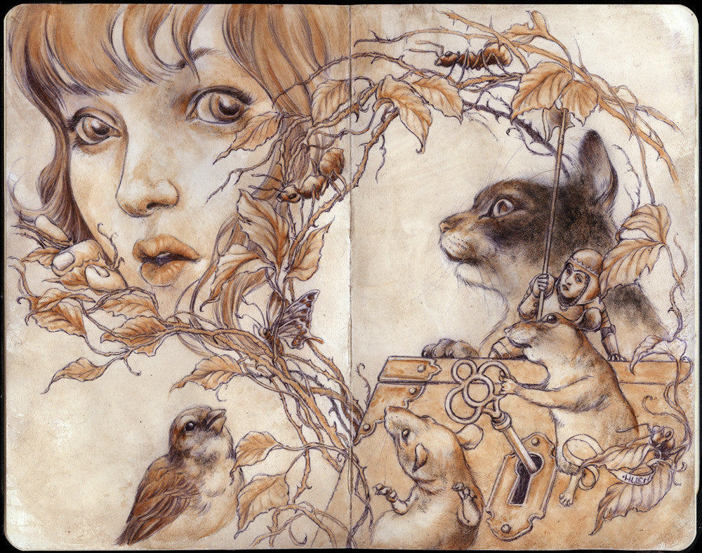 Jeremy Hush - "Nature of Secrets" - Spoke Art
