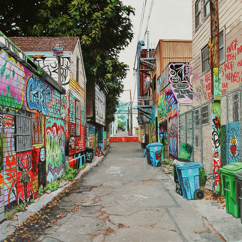 Jessica Hess - "Mission Alley II" - Spoke Art