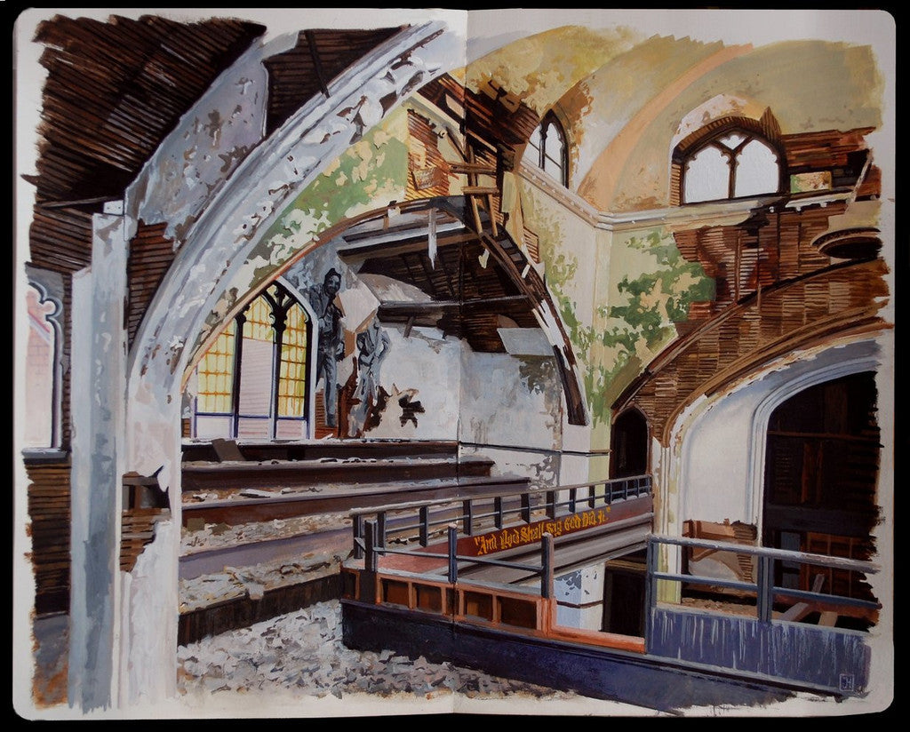 Jessica Hess - "Detroit IV" - Spoke Art