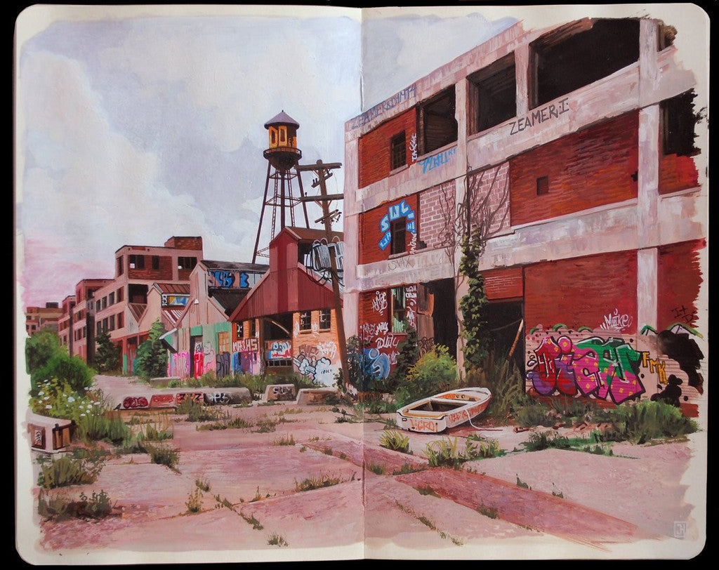 Jessica Hess - "Detroit II" - Spoke Art