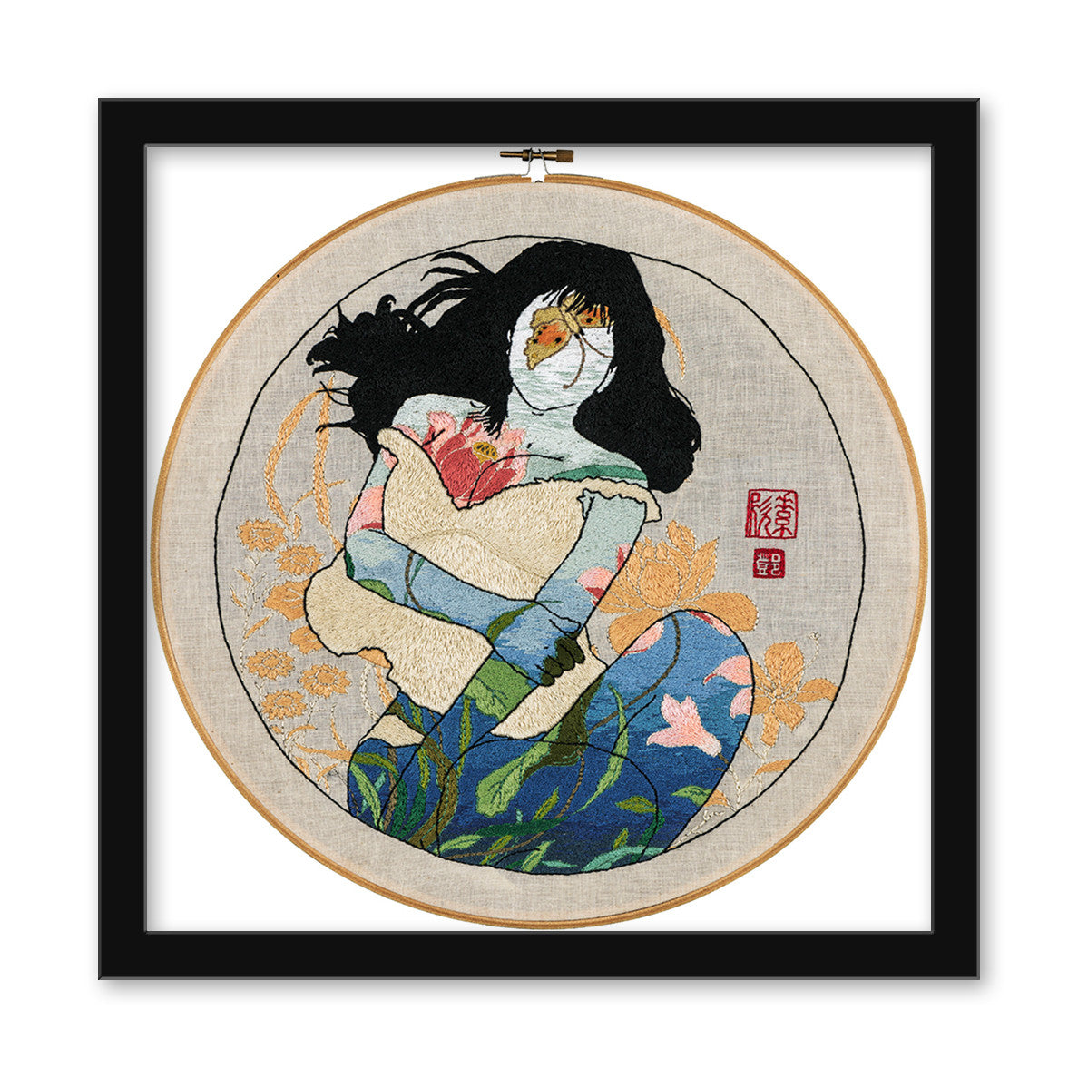 Jessica So Ren Tang - "LOTUS GIRL" print - Spoke Art
