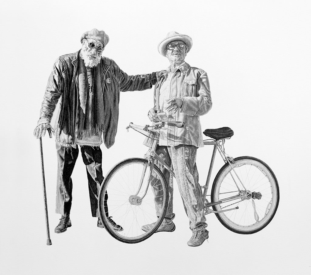 Joel Daniel Phillips - "Clarence & Uncle G" - Spoke Art