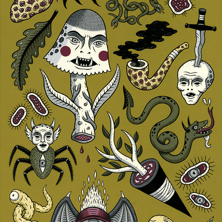 Jon MacNair - "Ominous Assemblage" - Spoke Art