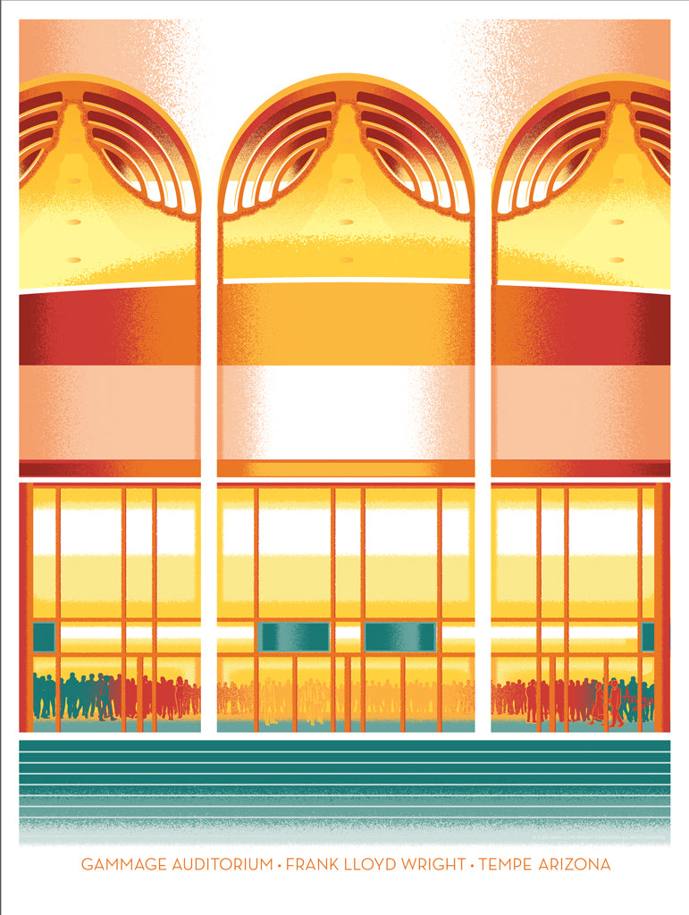Jon Arvizu - "Grady Gammage Memorial Auditorium" - Spoke Art