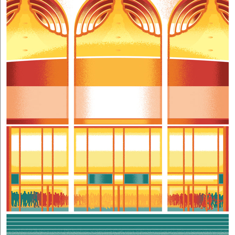 Jon Arvizu - "Grady Gammage Memorial Auditorium" - Spoke Art