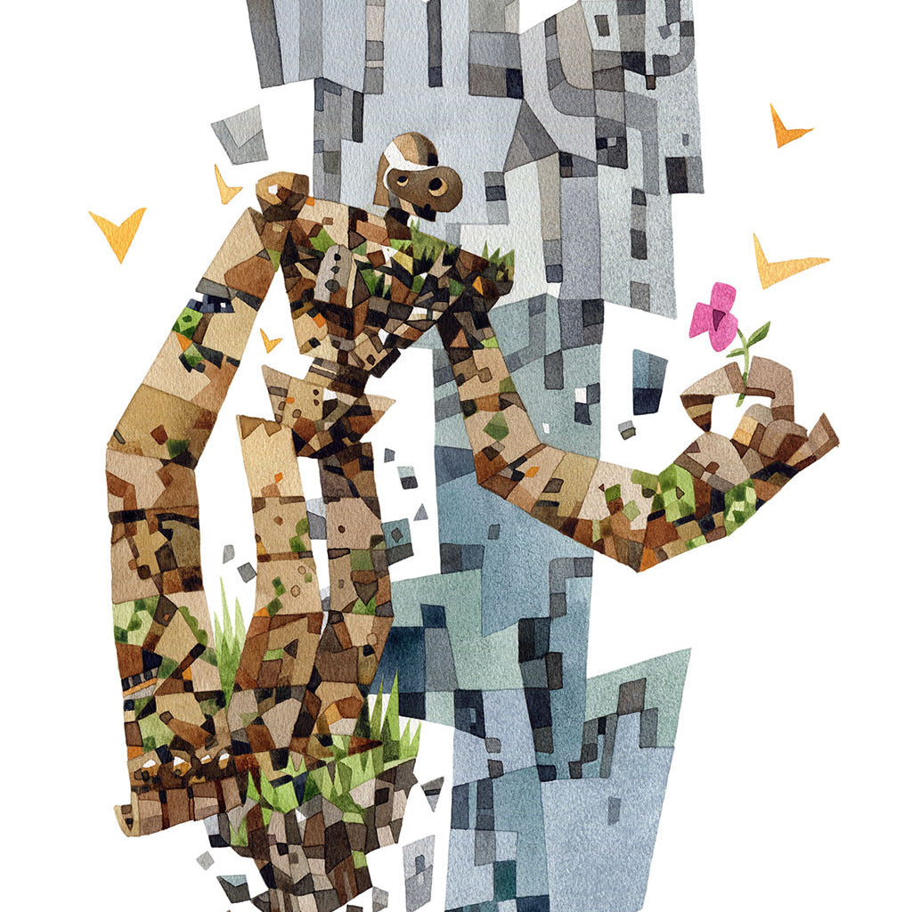 Jonathan Edwards - "Niwashi" (Print) - Spoke Art