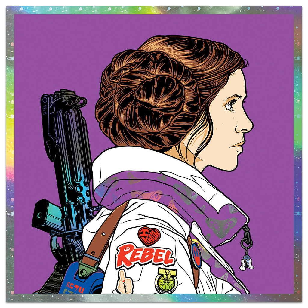 Joshua Budich - "Alderaan's Daughter" print - Spoke Art