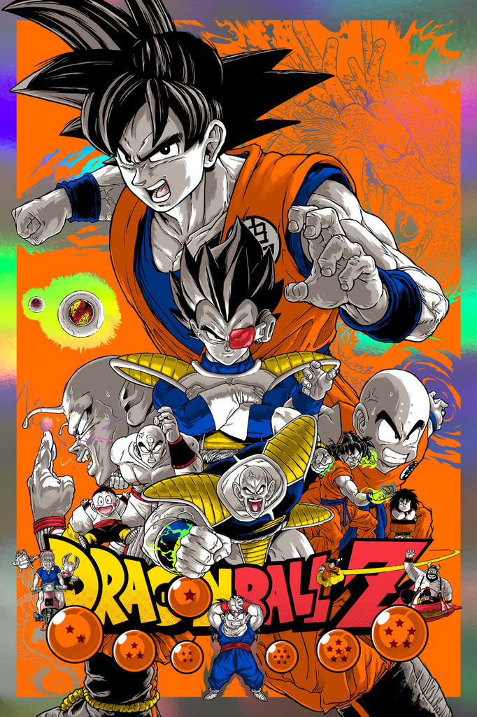 Joshua Budich - "Dragon Ball Z" print - Spoke Art