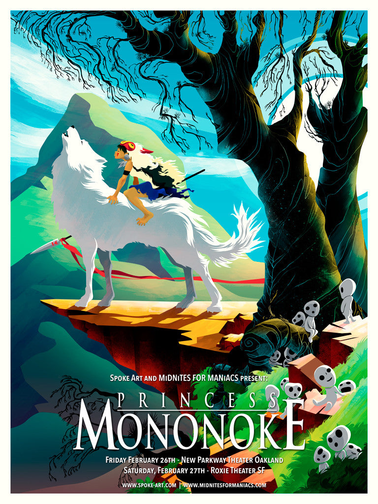 Joshua Budich - "Princess Mononoke" - Spoke Art