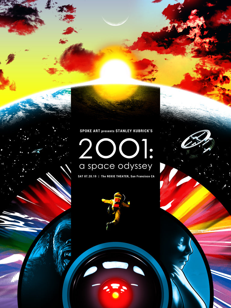 Joshua Budich - "2001: A Space Odyssey" - Spoke Art