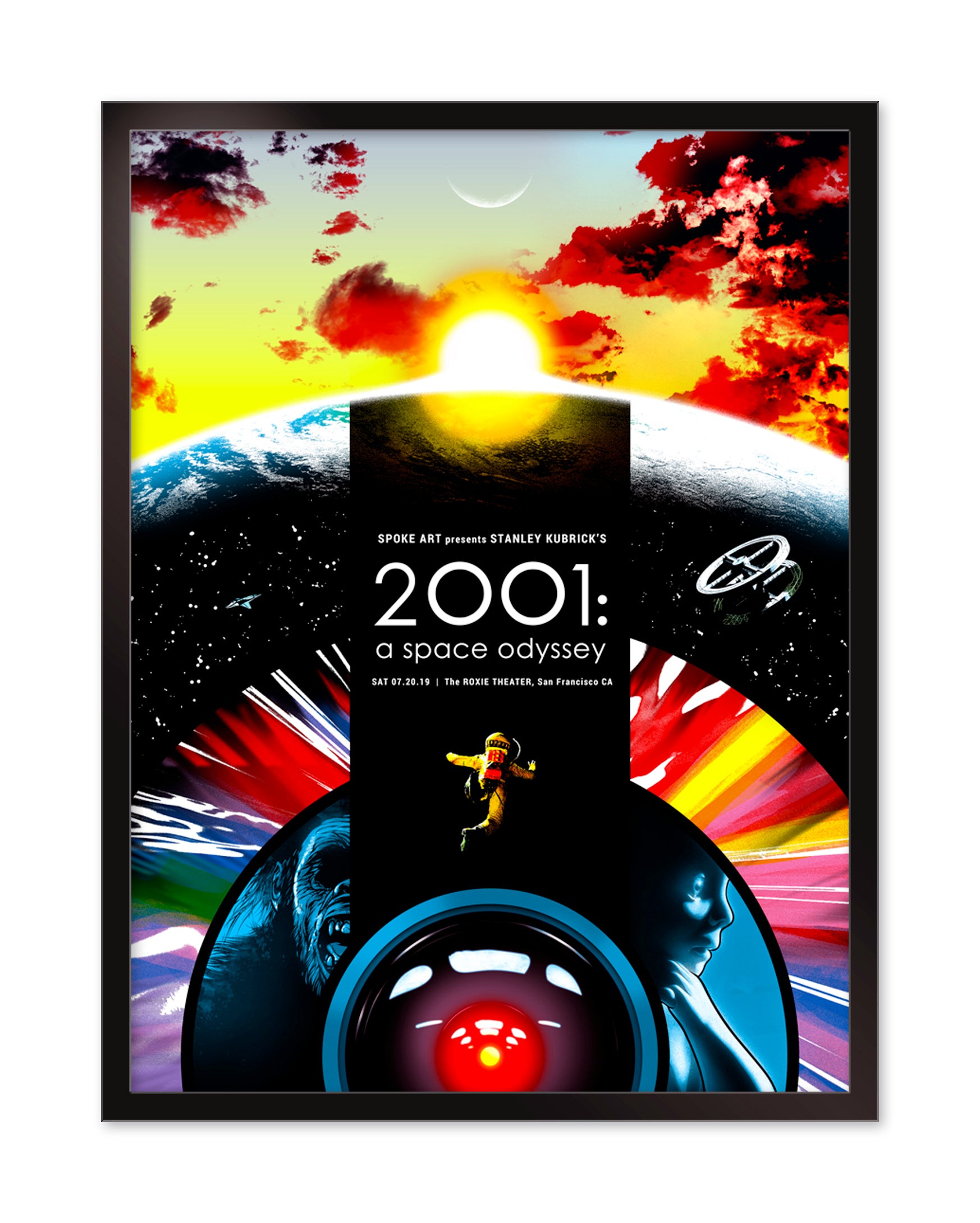 Joshua Budich - "2001: A Space Odyssey" - Spoke Art