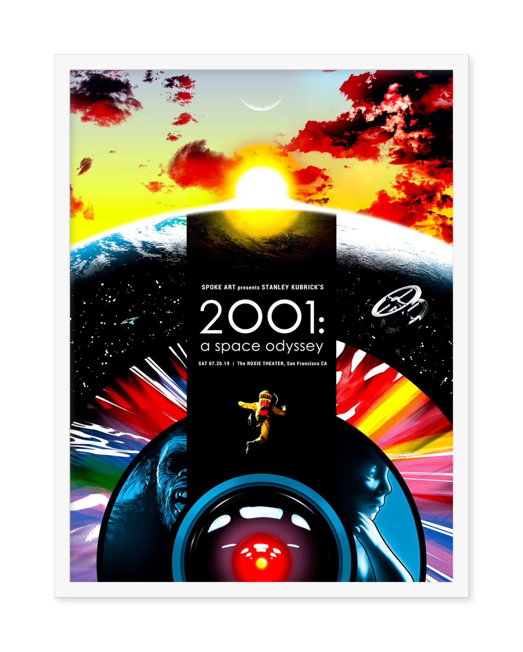 Joshua Budich - "2001: A Space Odyssey" - Spoke Art