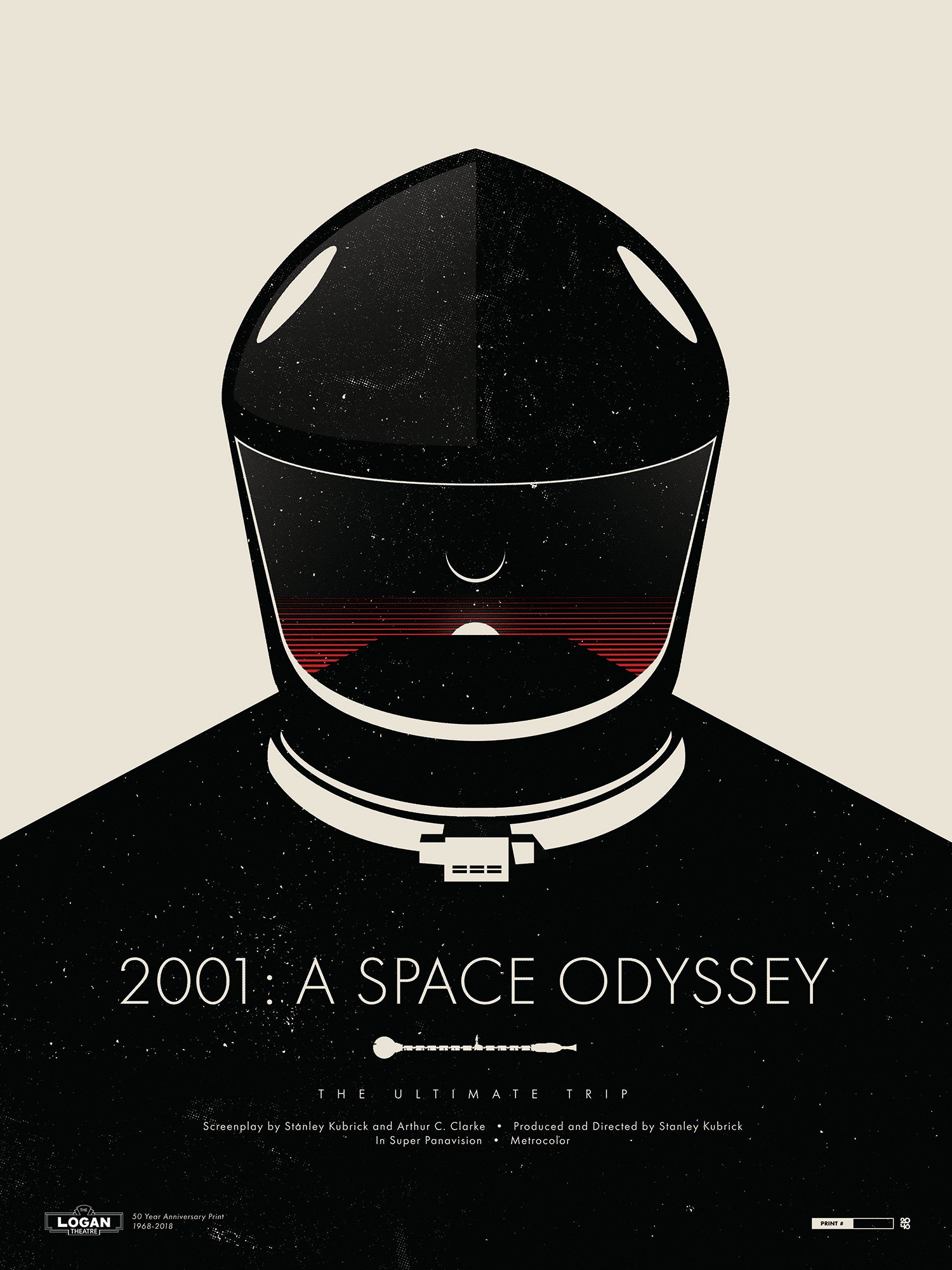 Justin Van Genderen - "2001: A Space Odyssey - 50 Year Anniversary" - Spoke Art