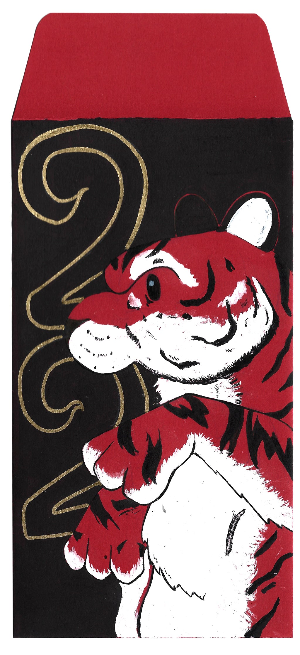 KAYG - "Stripy Kitty Kitty 02" - Spoke Art