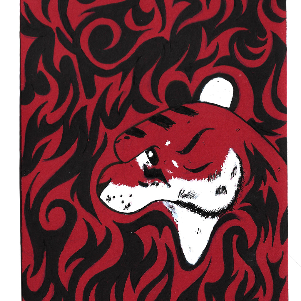KAYG - "Stripy Kitty Kitty 05" - Spoke Art