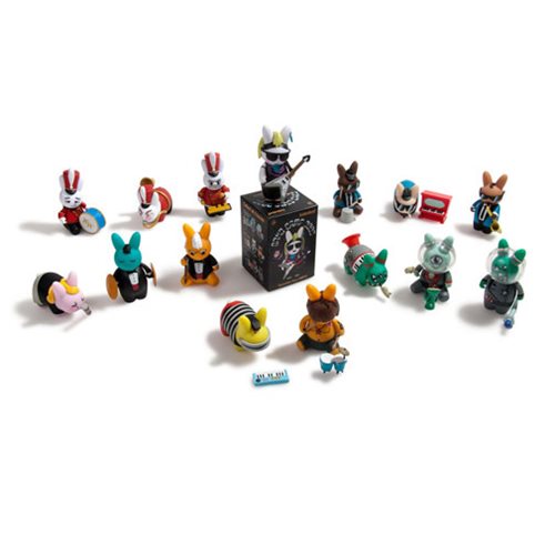 Kidrobot Band Camp 3000 Labbit Vinyl Mini-Figure Blind Box - Spoke Art