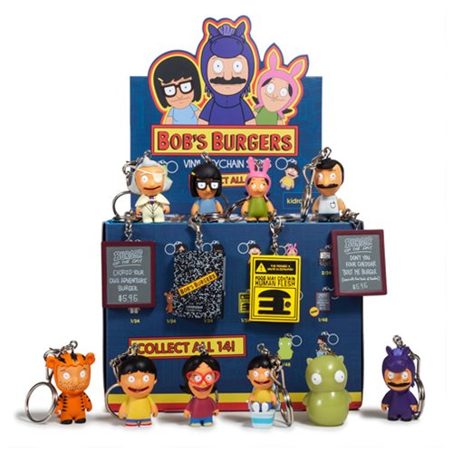 Bob's Burgers Mini-Figure Key Chain Blind Box - Spoke Art