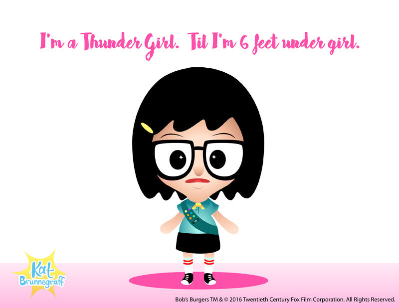 Kat Brunnegraff - "Thunder Girl" - Spoke Art
