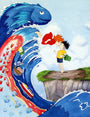 Kate Snow - "Ponyo Loves Sosuke" - Spoke Art